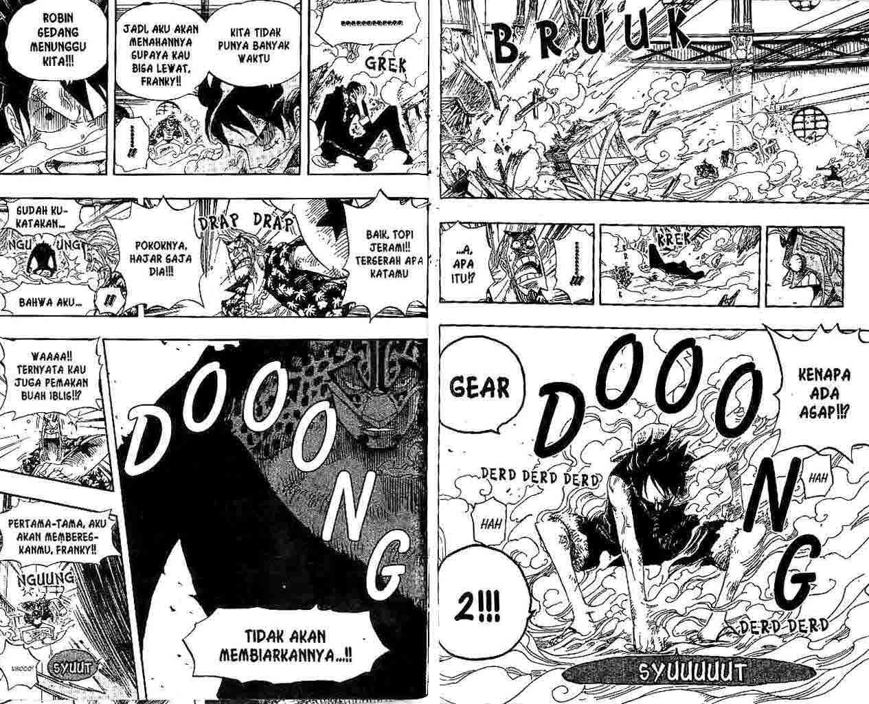 One Piece Chapter 418 Gambar 8
