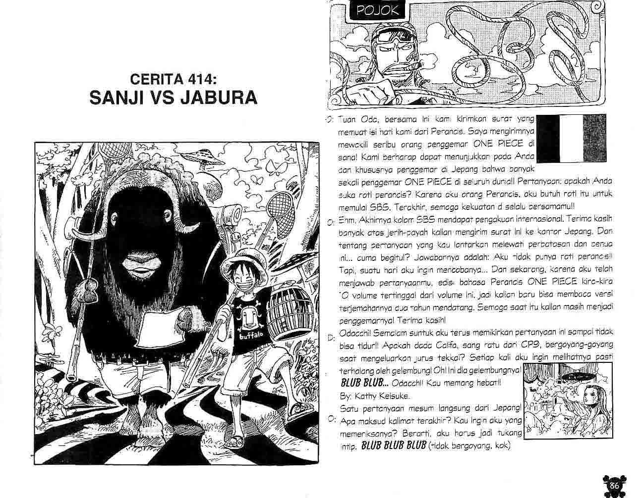 Komik One Piece Chapter 414 gambar nomor 1