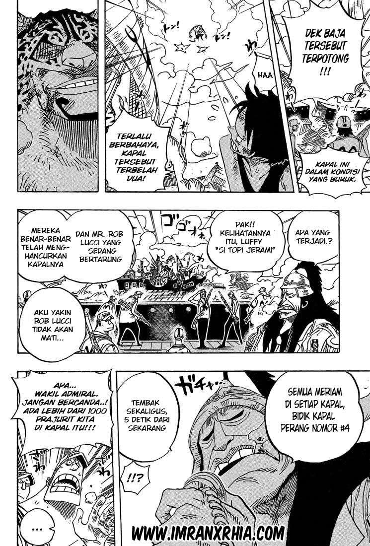 One Piece Chapter 422 Gambar 16