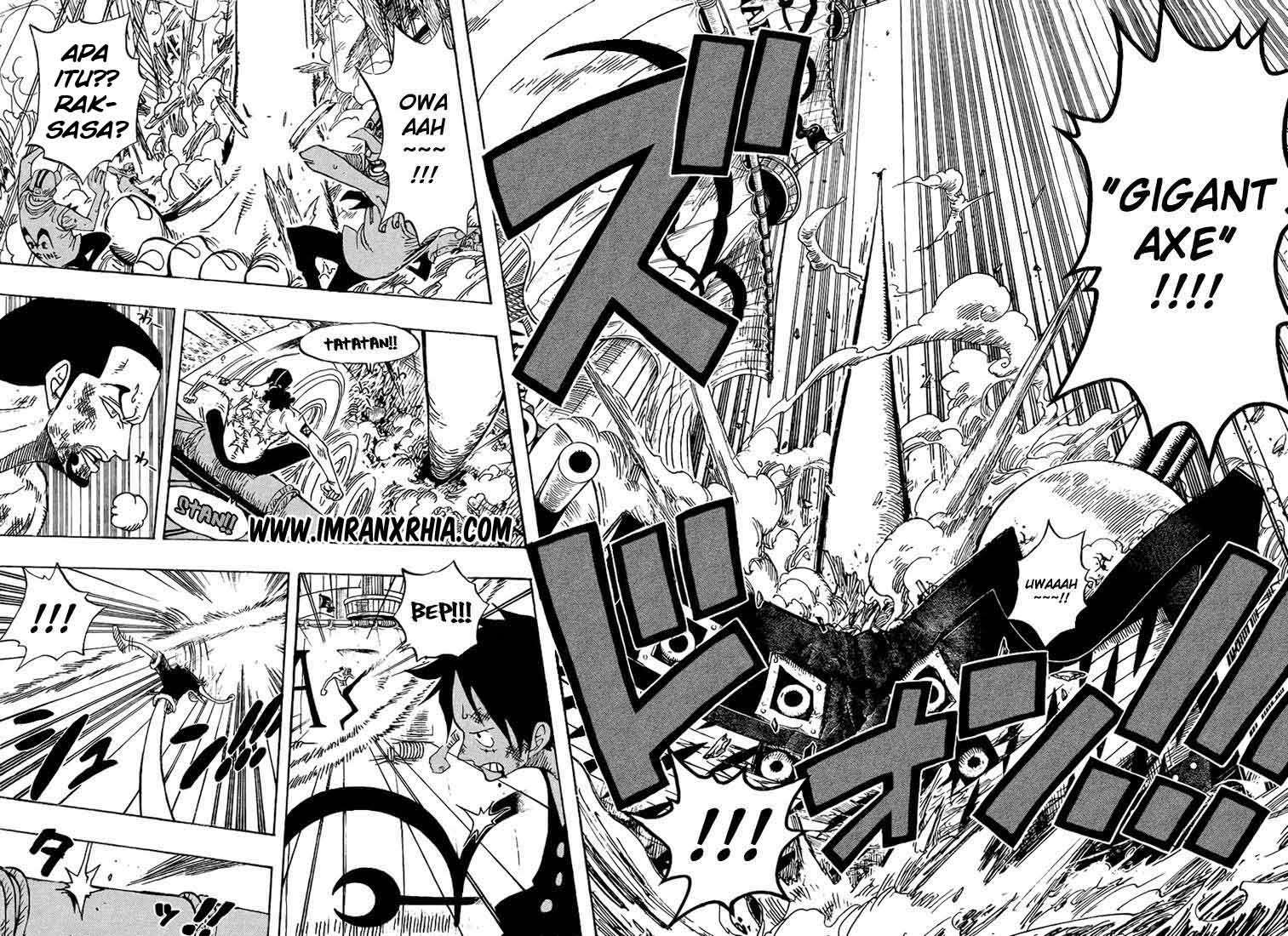 One Piece Chapter 422 Gambar 11