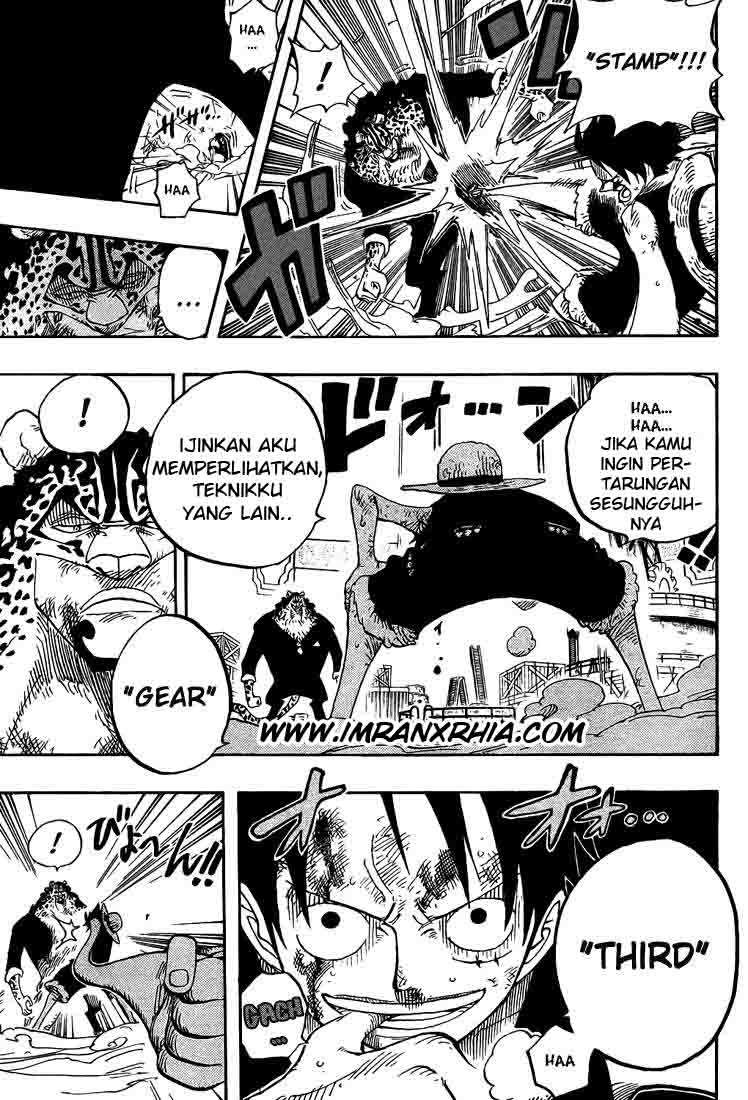 One Piece Chapter 421 Gambar 14