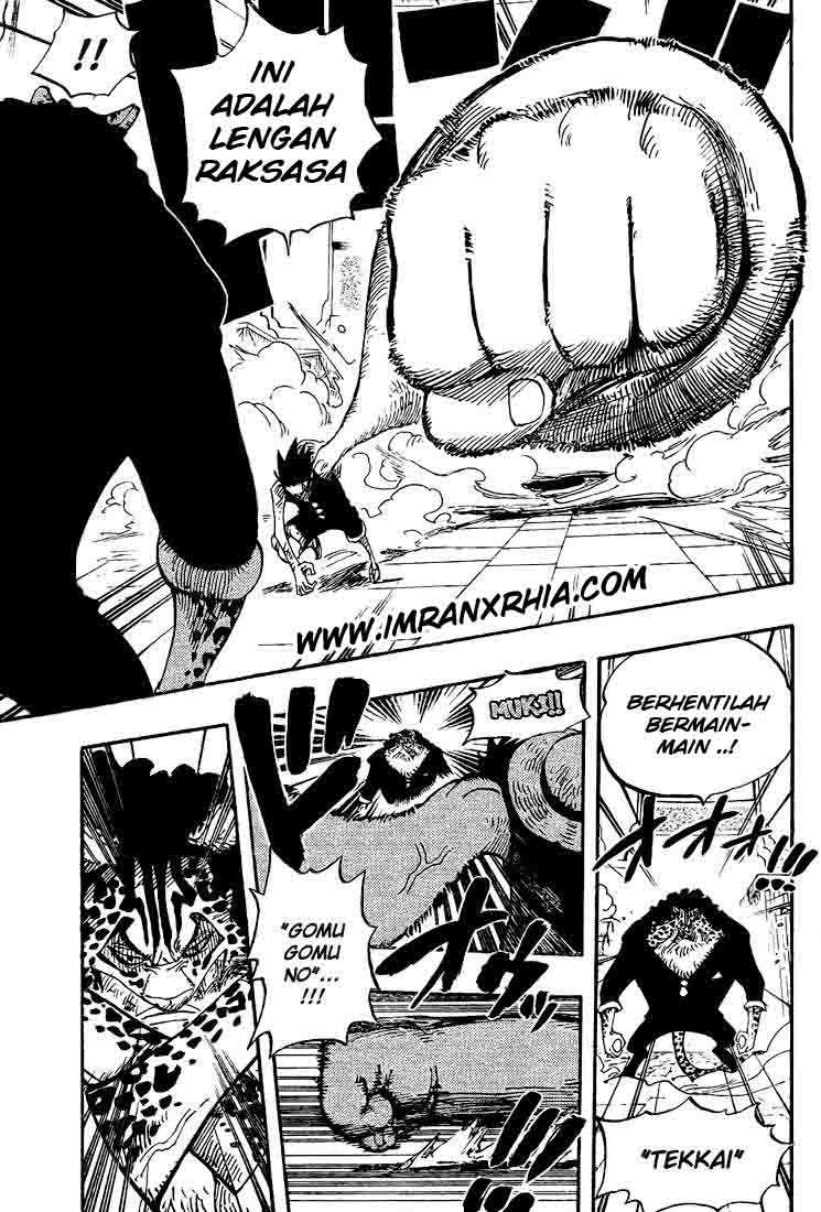 One Piece Chapter 421 Gambar 16
