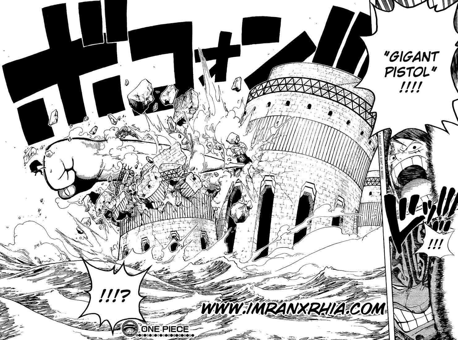 One Piece Chapter 421 Gambar 17