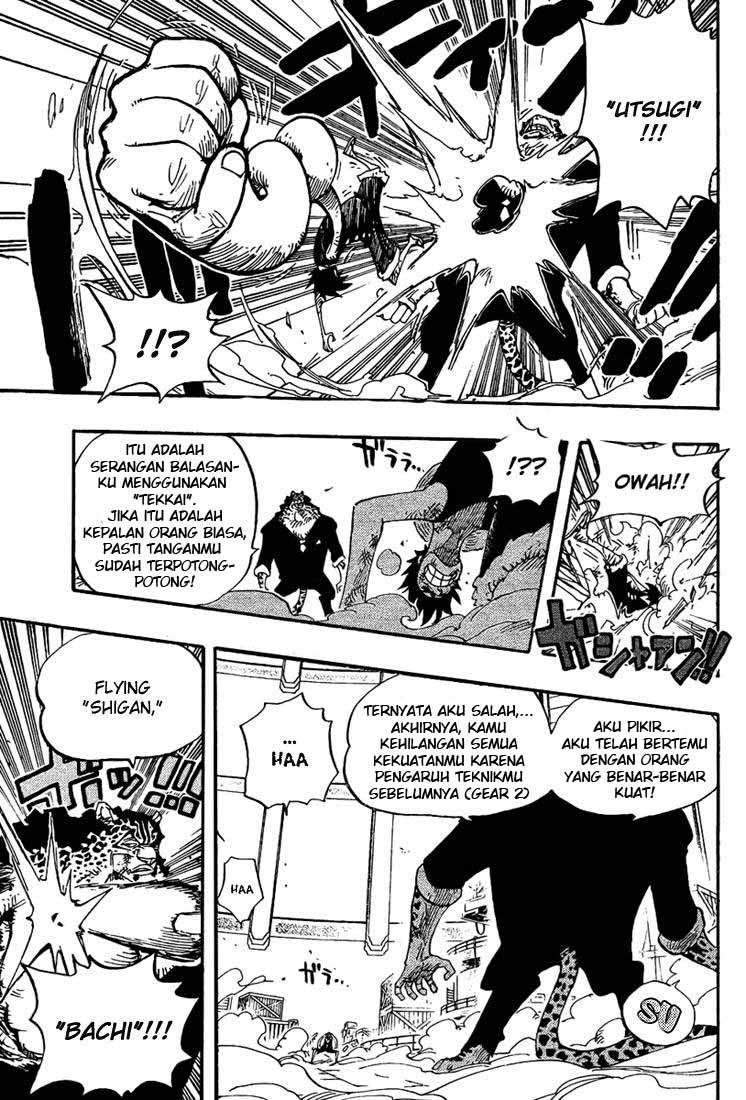 One Piece Chapter 421 Gambar 12