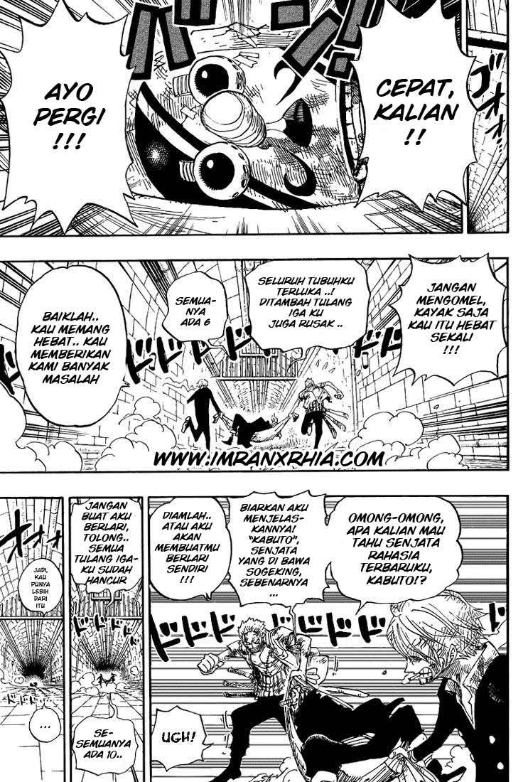 One Piece Chapter 421 Gambar 4