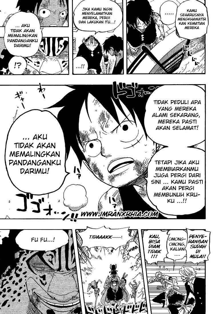 One Piece Chapter 421 Gambar 8