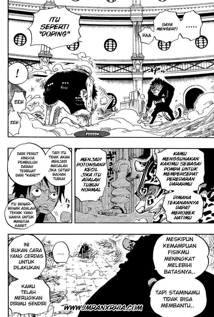 One Piece Chapter 420 Gambar 14