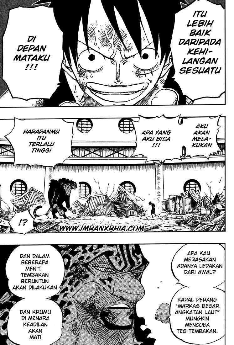 One Piece Chapter 420 Gambar 15
