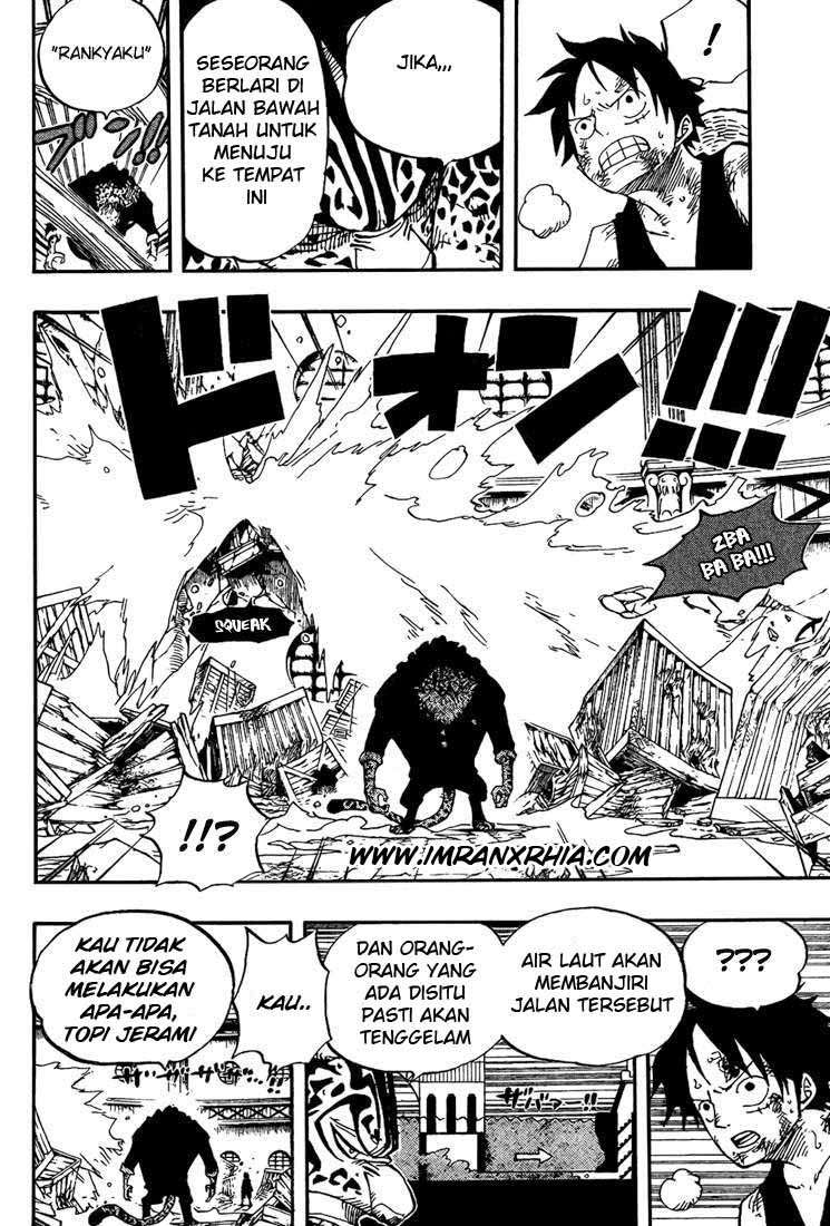 One Piece Chapter 420 Gambar 16
