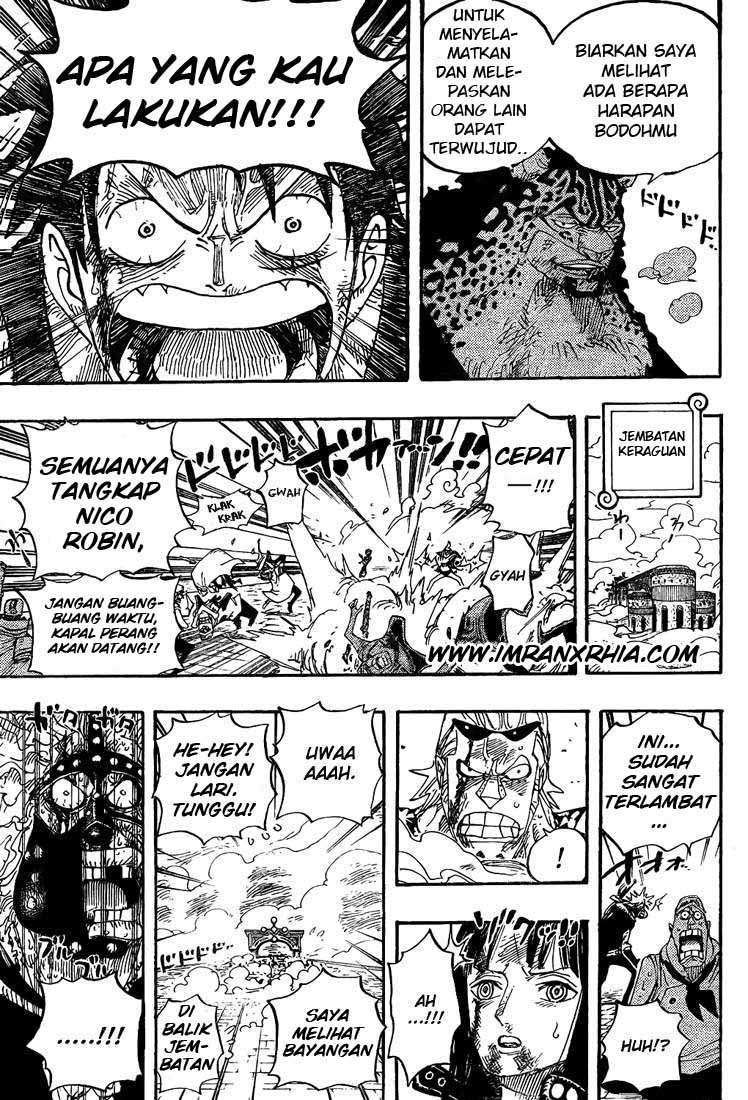 One Piece Chapter 420 Gambar 17