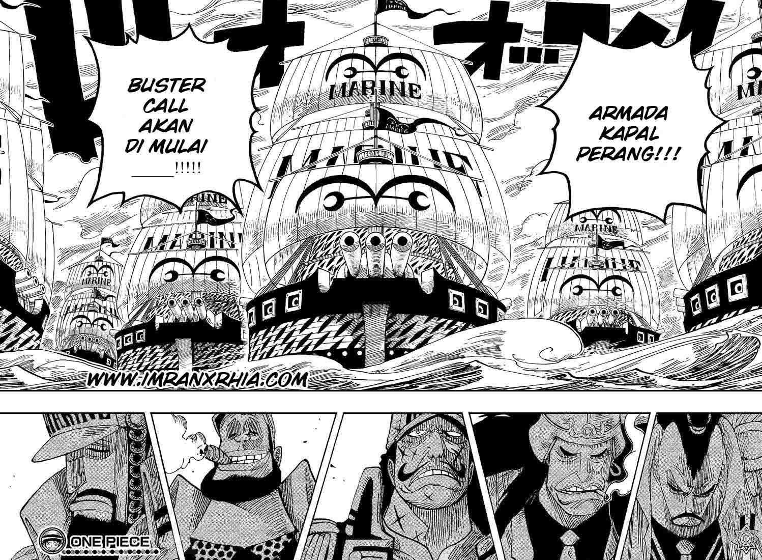 One Piece Chapter 420 Gambar 18
