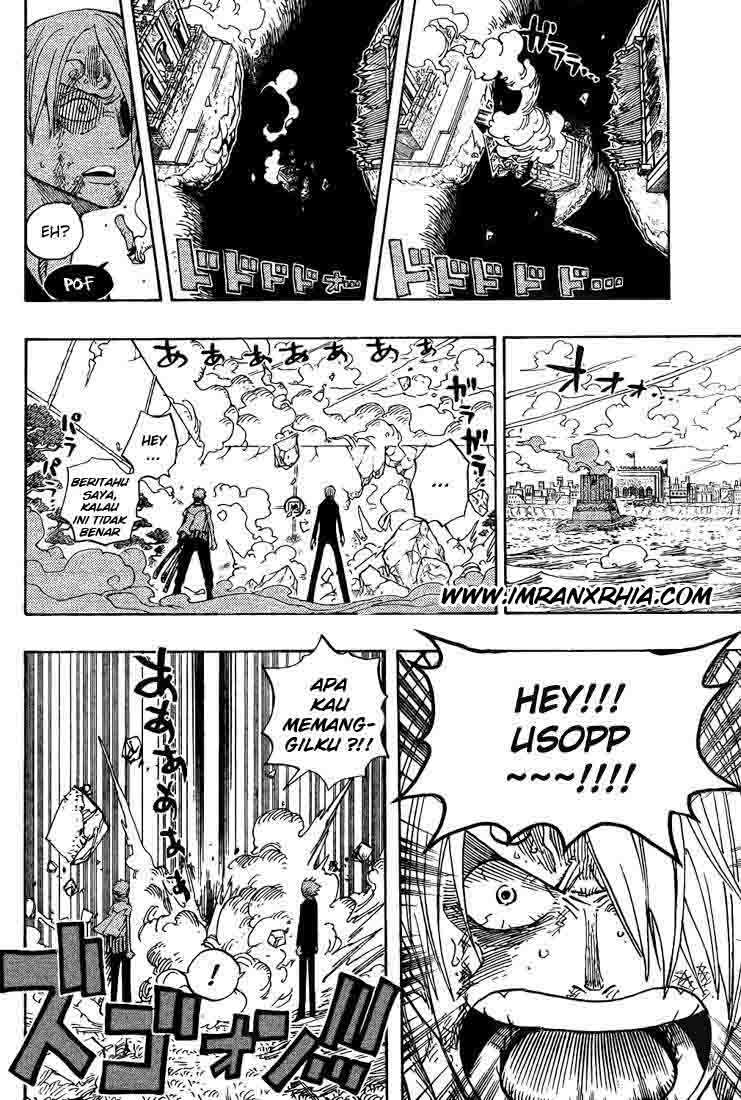 One Piece Chapter 420 Gambar 10