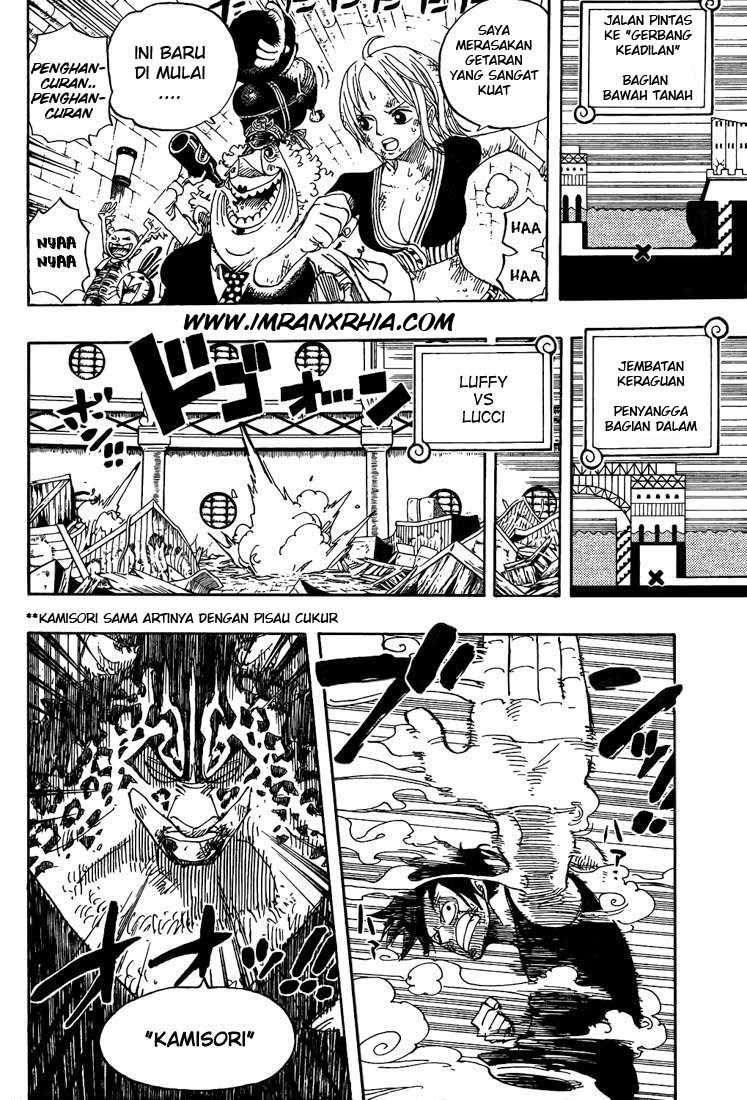One Piece Chapter 420 Gambar 12