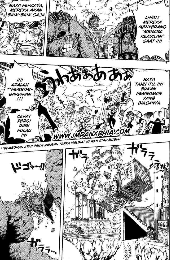 One Piece Chapter 420 Gambar 9