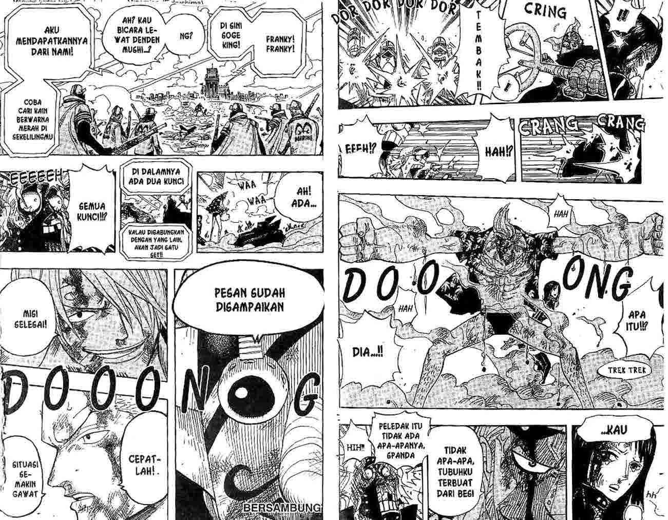 One Piece Chapter 419 Gambar 10