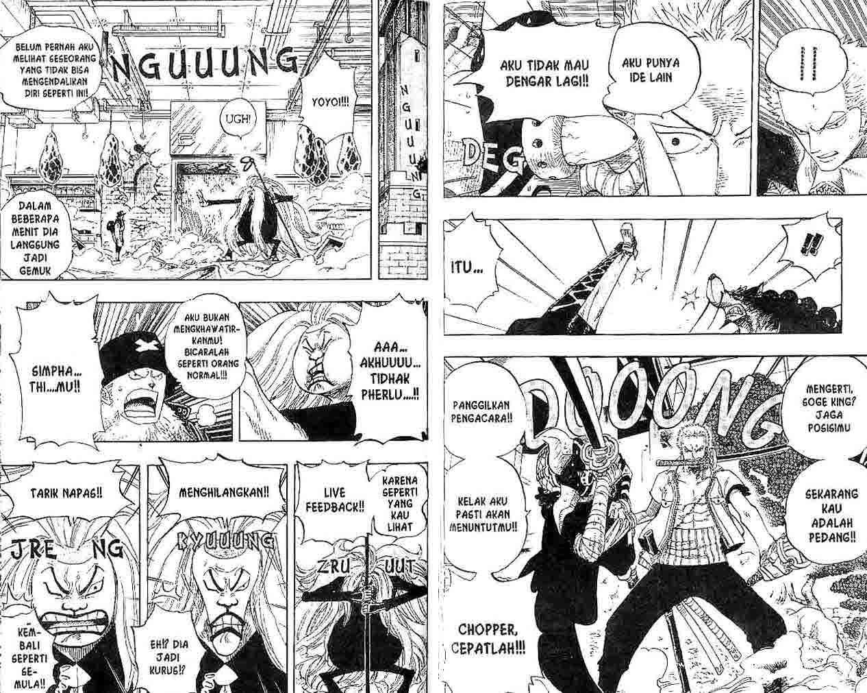 One Piece Chapter 406 Gambar 6