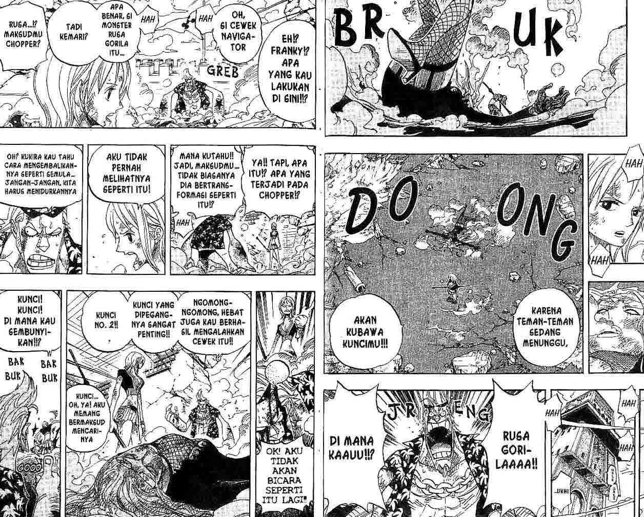 One Piece Chapter 412 Gambar 7