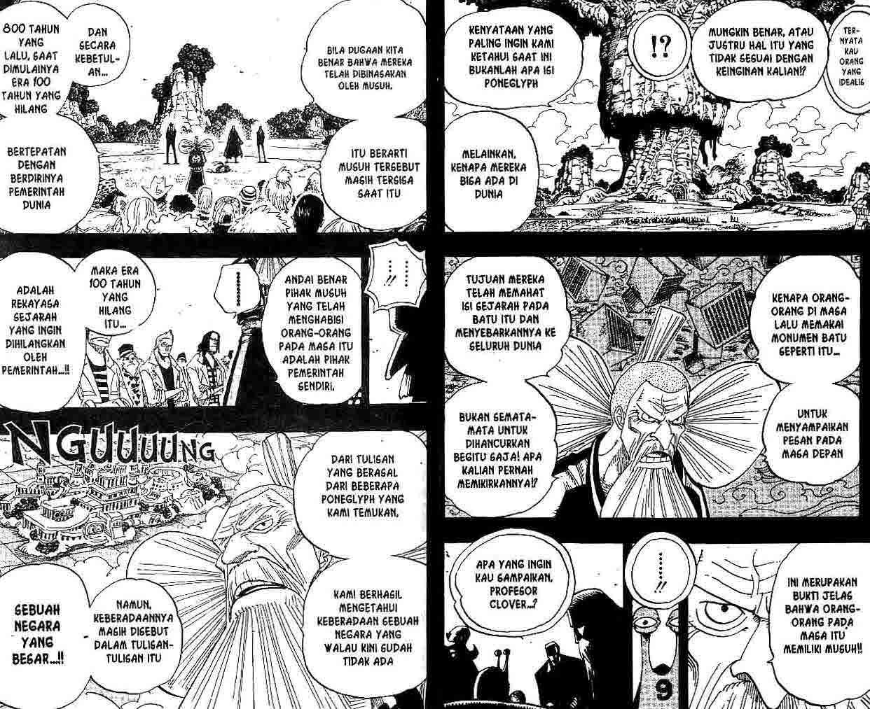 One Piece Chapter 395 Gambar 4