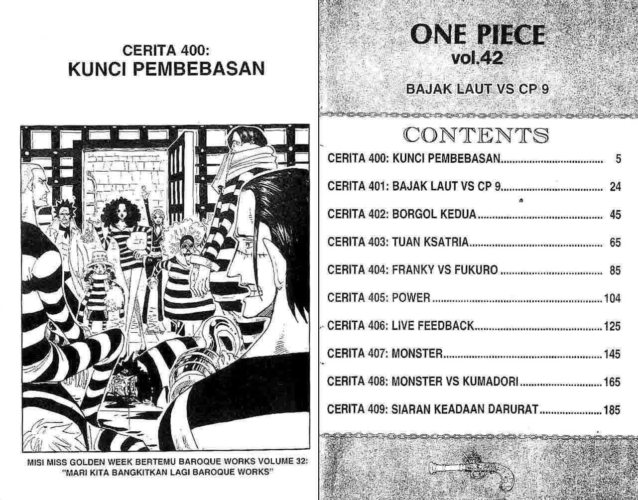Manga One Piece Chapter 400 gambar nomor 2