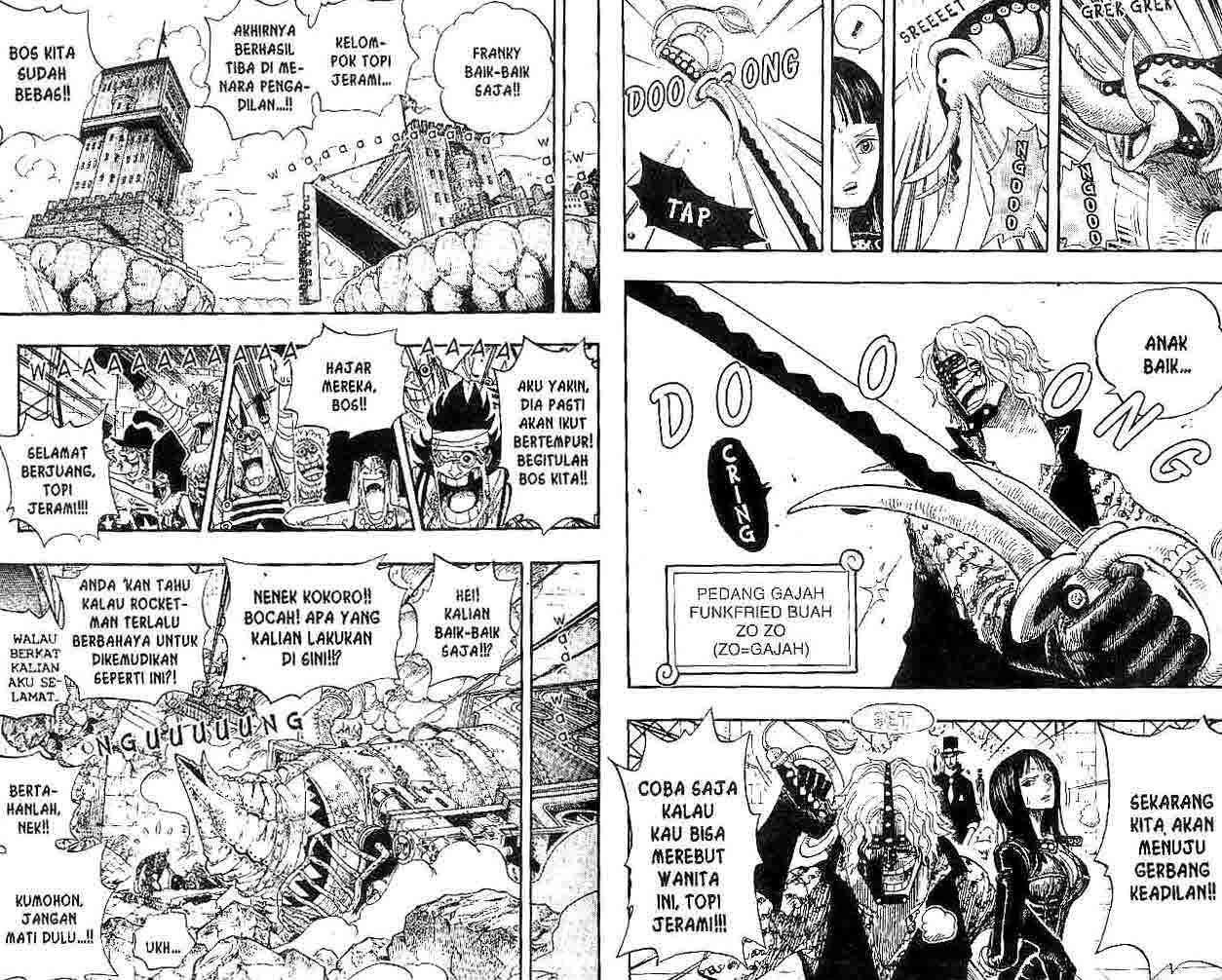 One Piece Chapter 400 Gambar 5