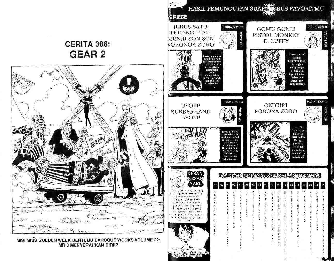 Komik One Piece Chapter 388 gambar nomor 1
