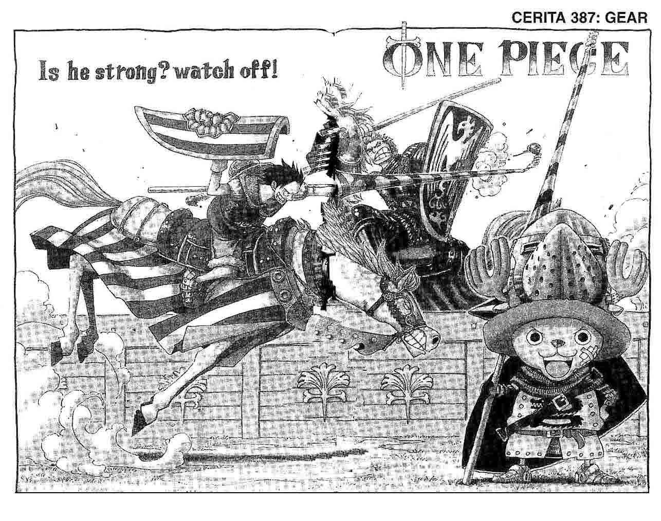 Komik One Piece Chapter 387 gambar nomor 1