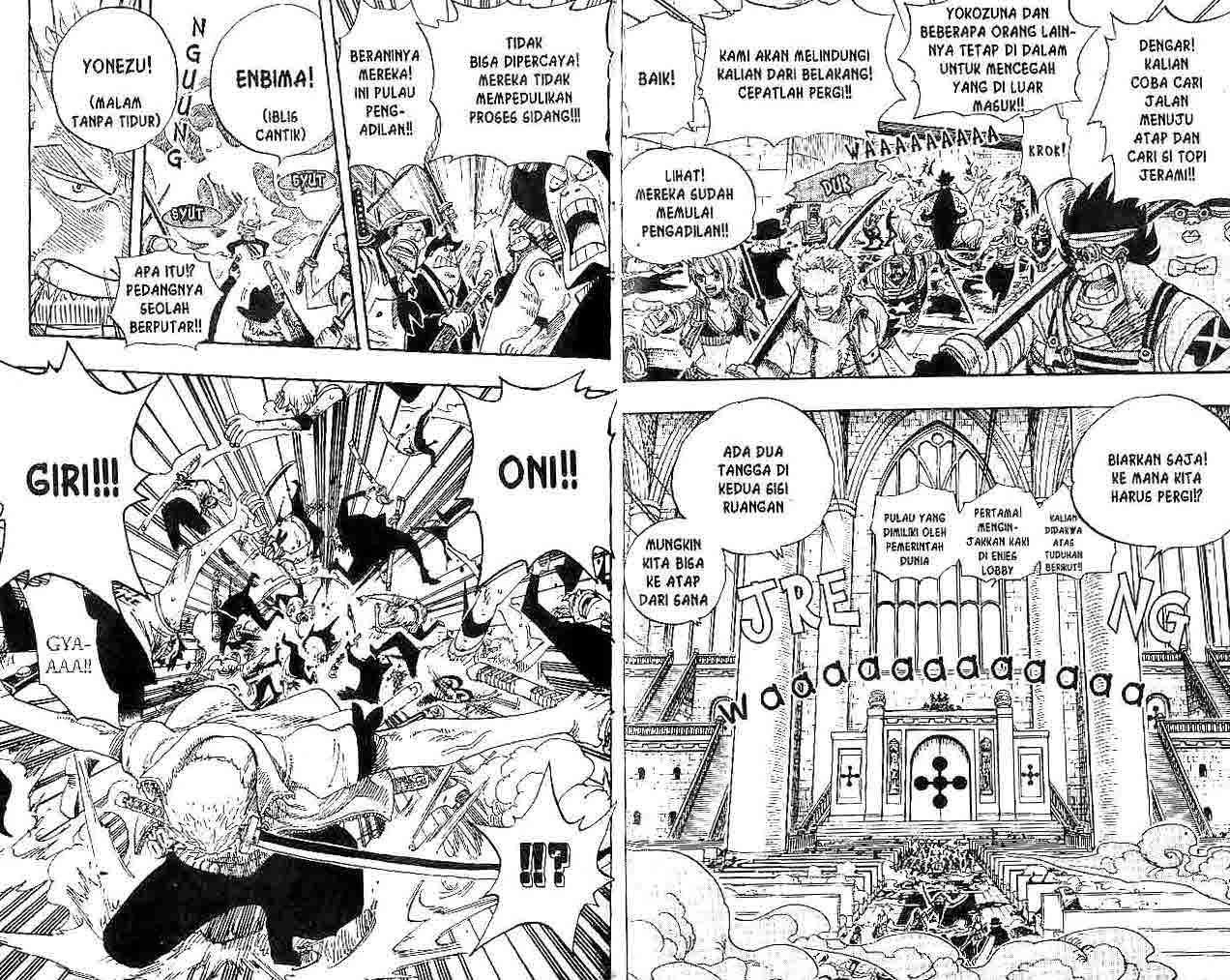 One Piece Chapter 387 Gambar 4