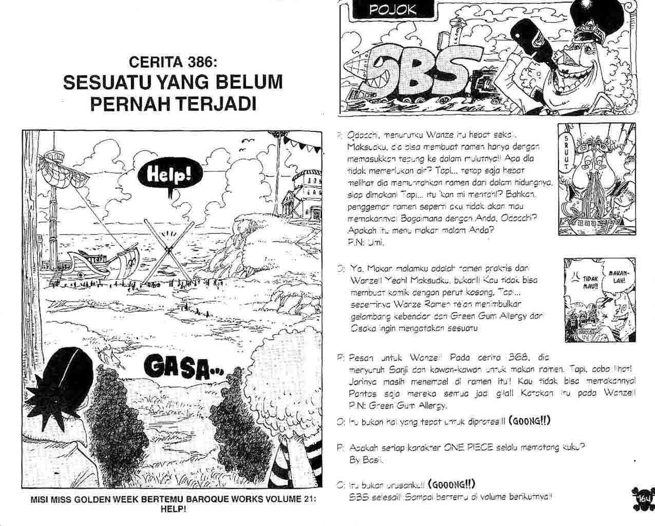 Komik One Piece Chapter 386 gambar nomor 1