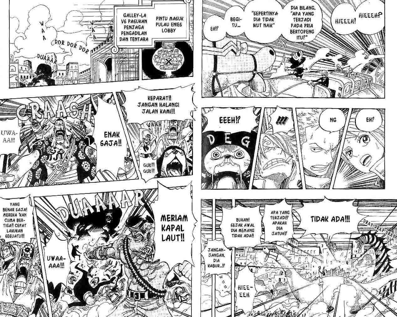 One Piece Chapter 383 Gambar 4