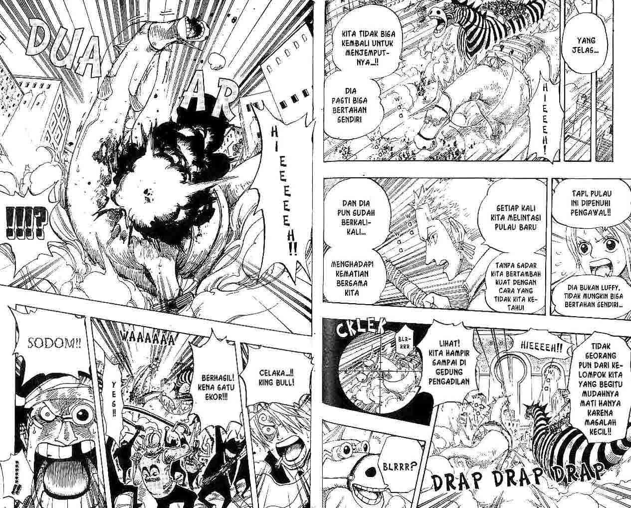 One Piece Chapter 383 Gambar 9