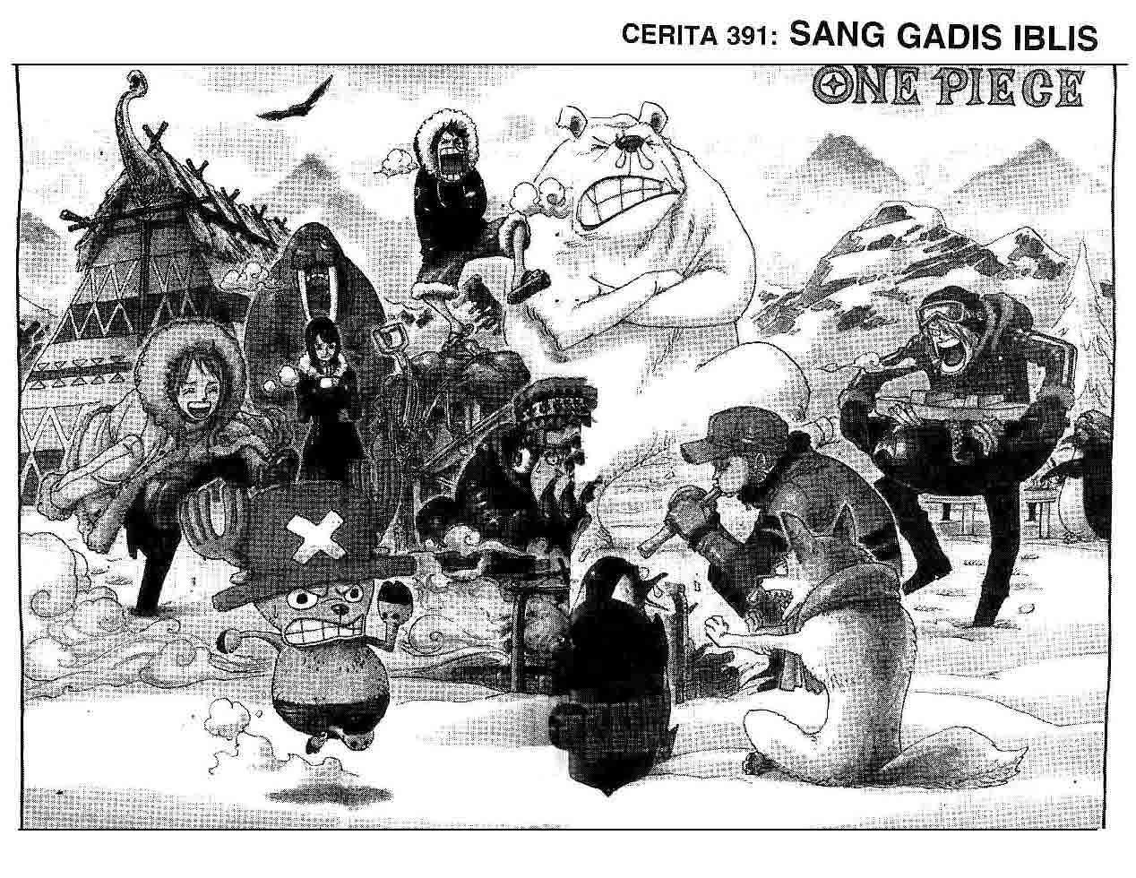 Komik One Piece Chapter 391 gambar nomor 1