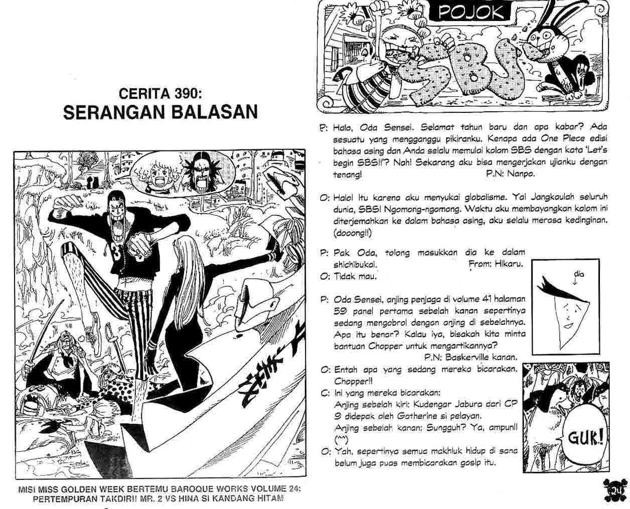 Komik One Piece Chapter 390 gambar nomor 1