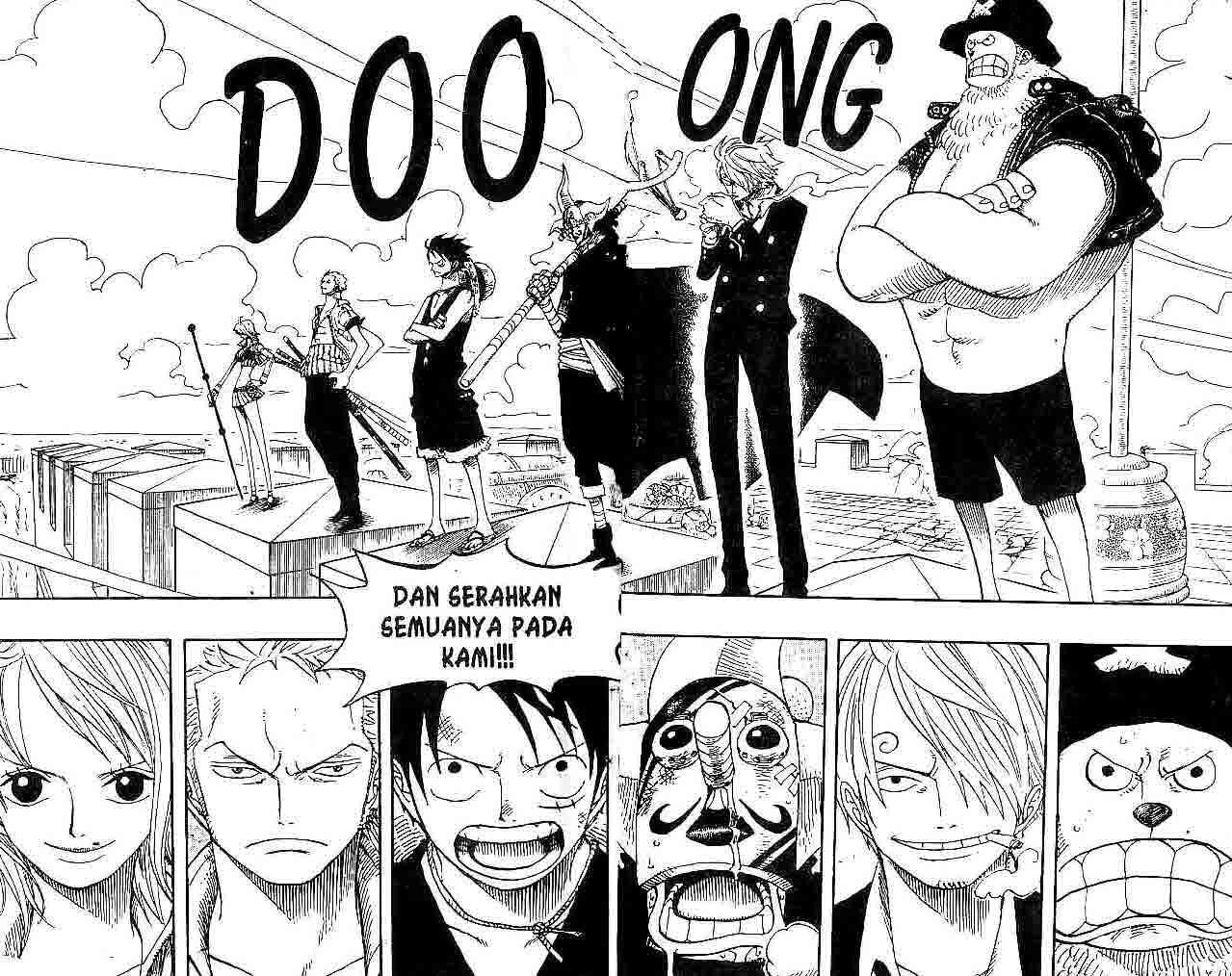 One Piece Chapter 390 Gambar 10