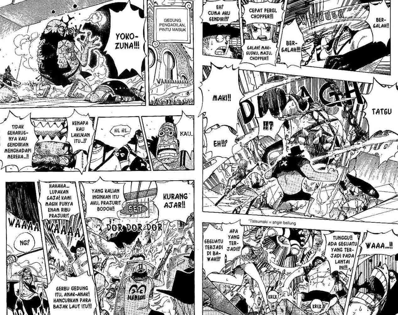 One Piece Chapter 390 Gambar 5
