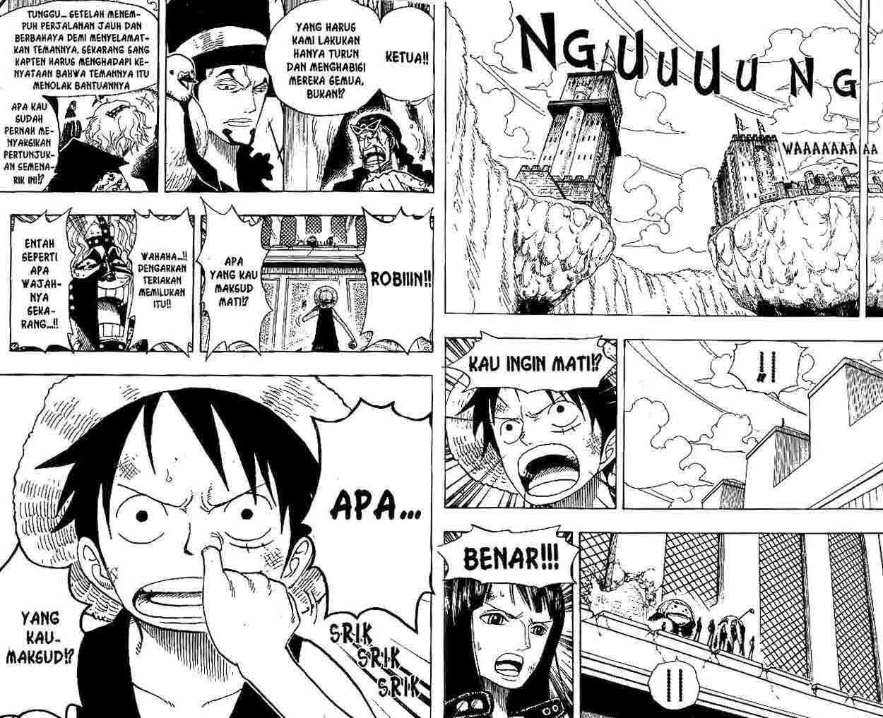 One Piece Chapter 390 Gambar 7