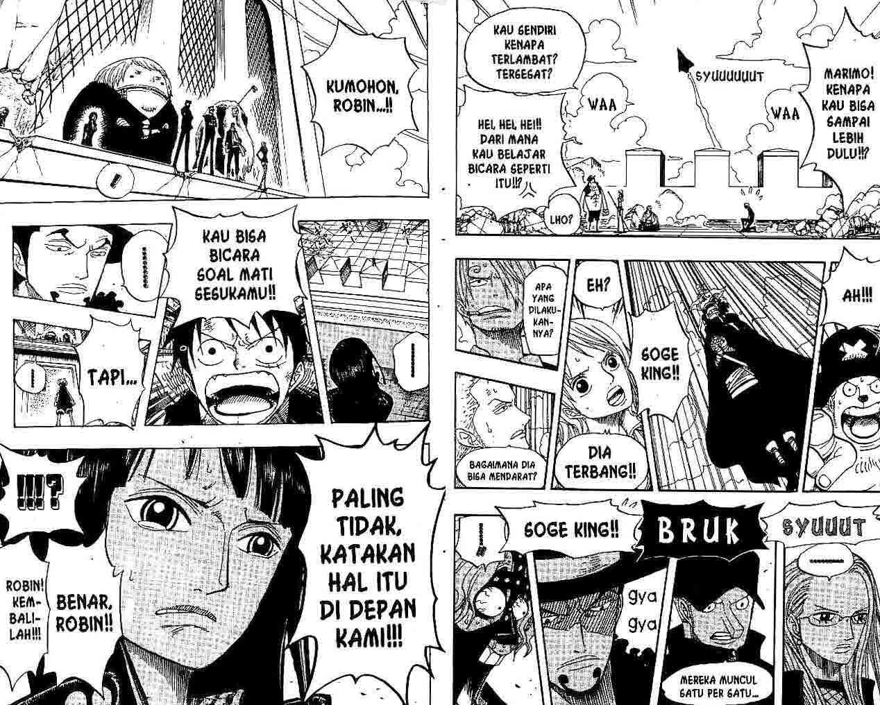 One Piece Chapter 390 Gambar 9