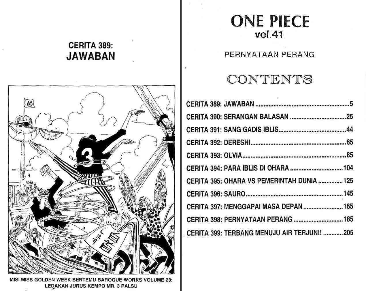 Manga One Piece Chapter 389 gambar nomor 2