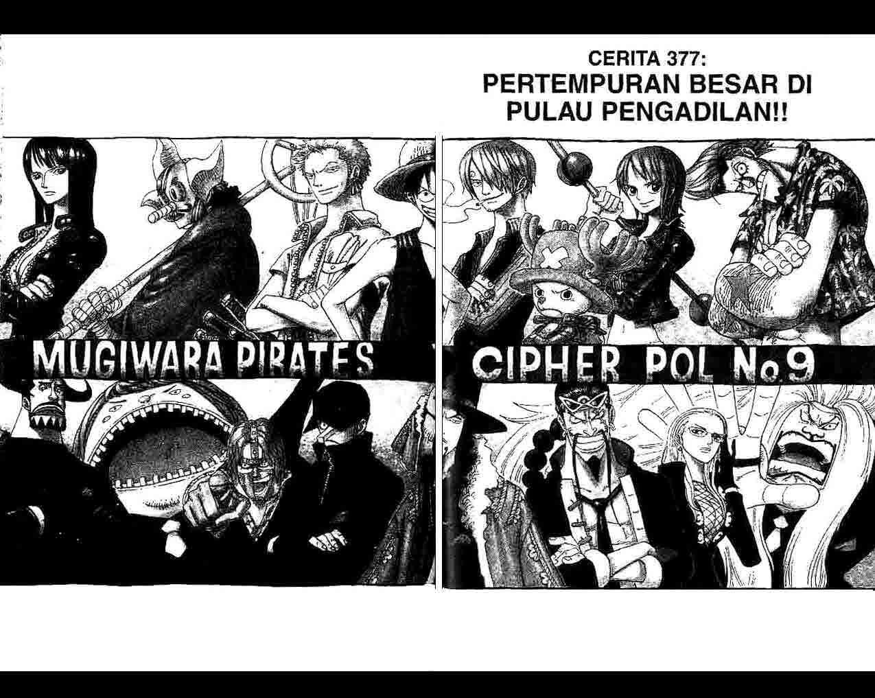 Komik One Piece Chapter 377 gambar nomor 1