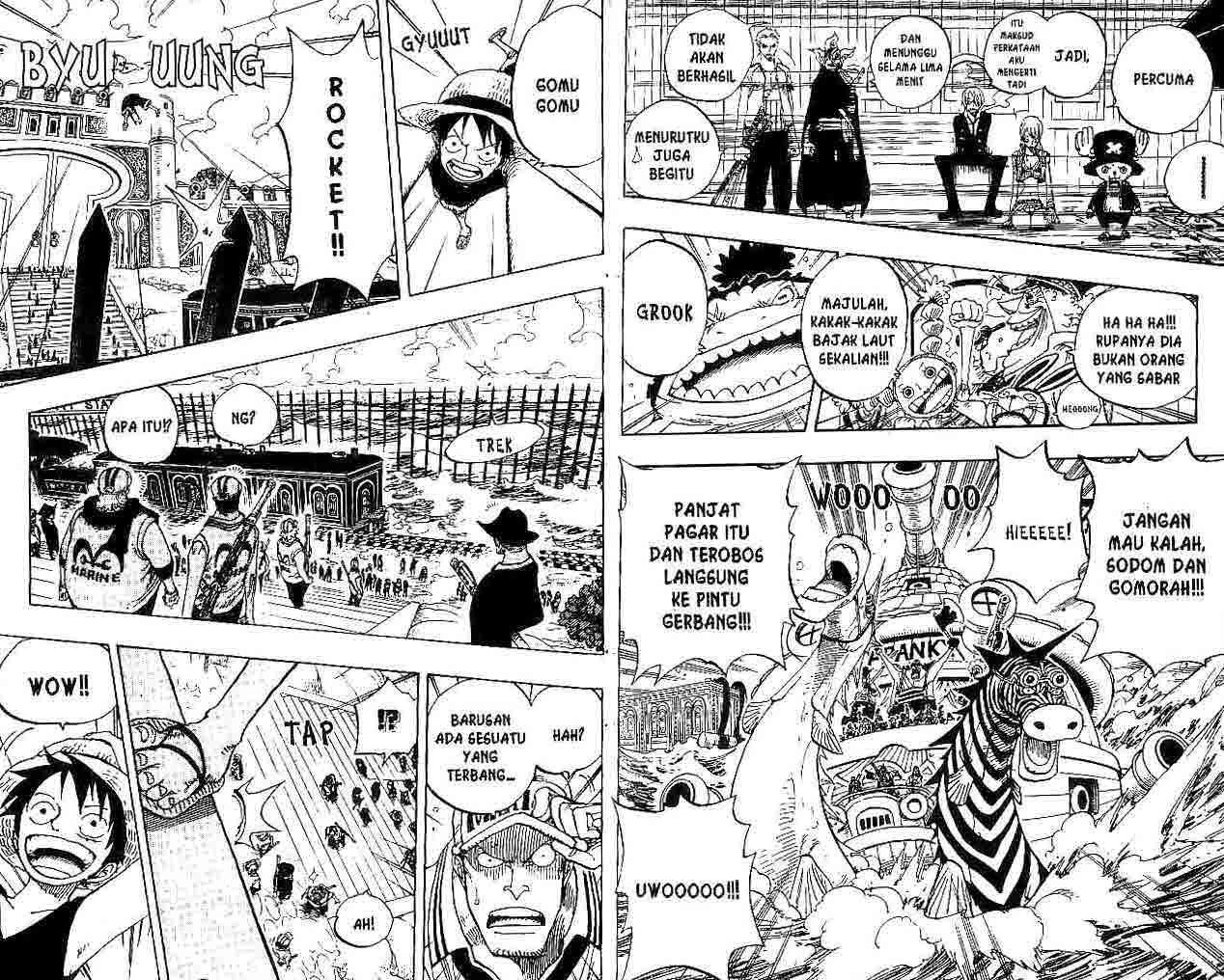 One Piece Chapter 376 Gambar 7