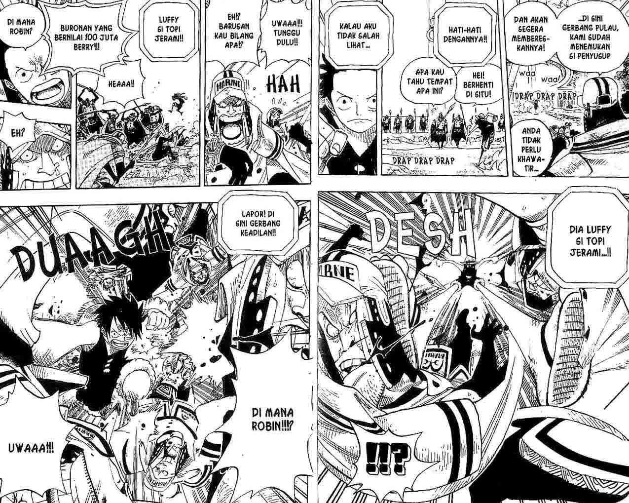 One Piece Chapter 376 Gambar 9