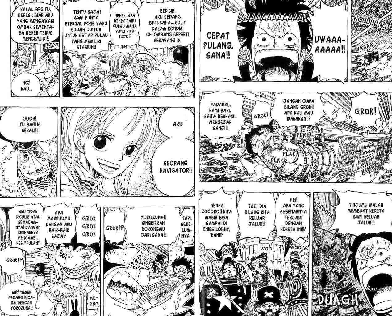 One Piece Chapter 375 Gambar 4
