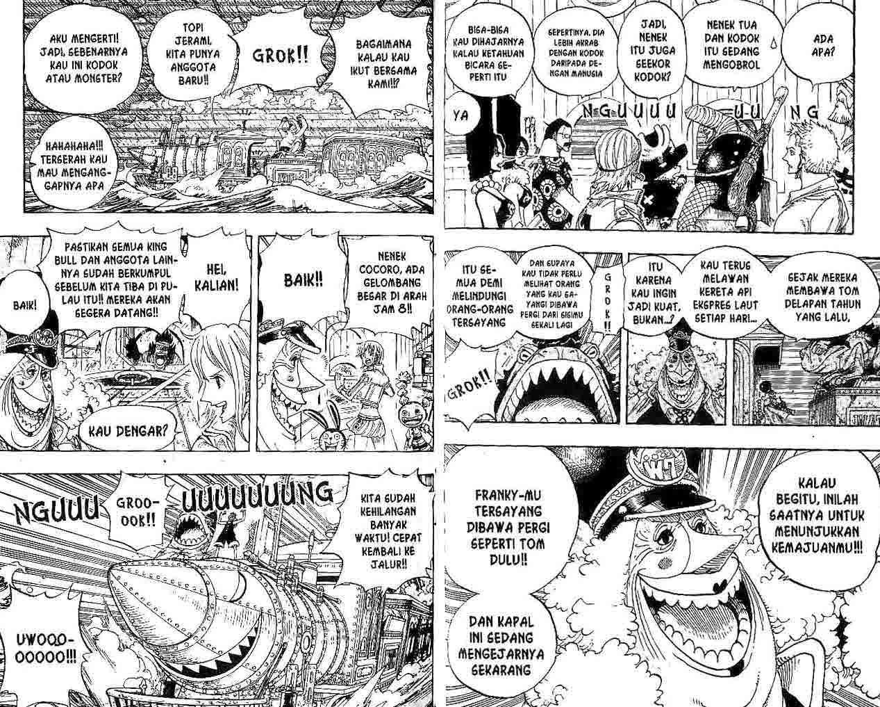 One Piece Chapter 375 Gambar 5