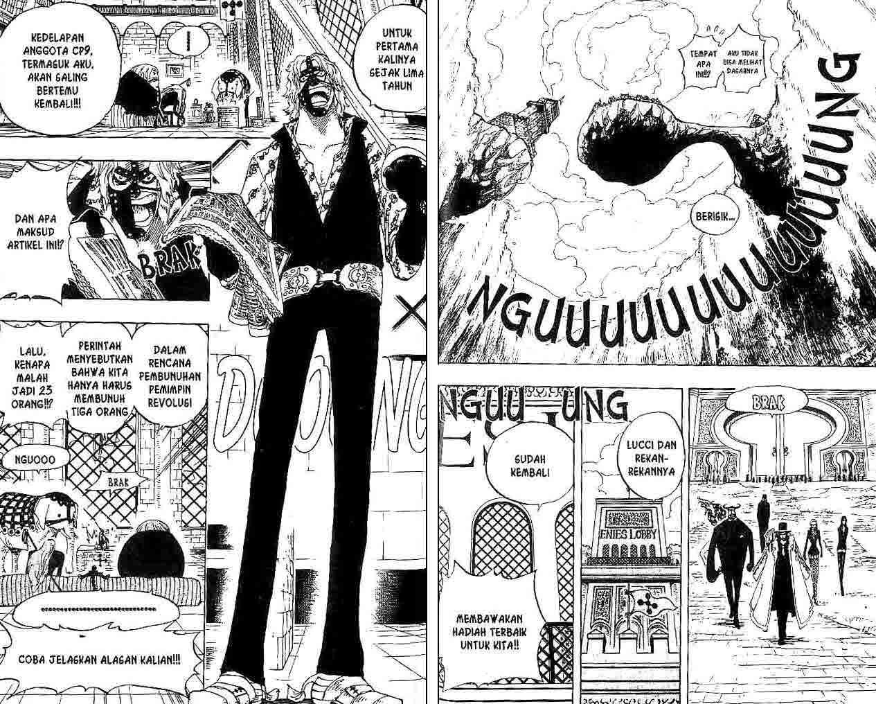 One Piece Chapter 375 Gambar 8