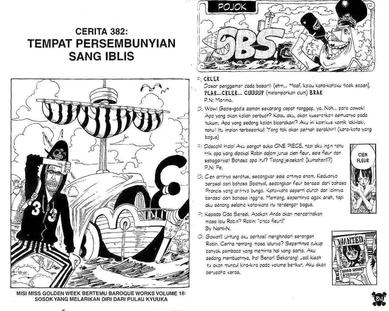 Komik One Piece Chapter 382 gambar nomor 1