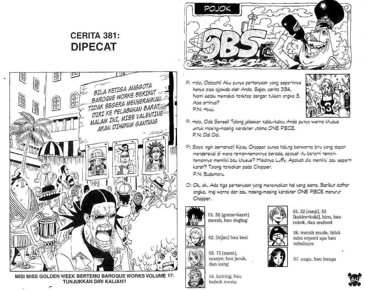 Komik One Piece Chapter 381 gambar nomor 1
