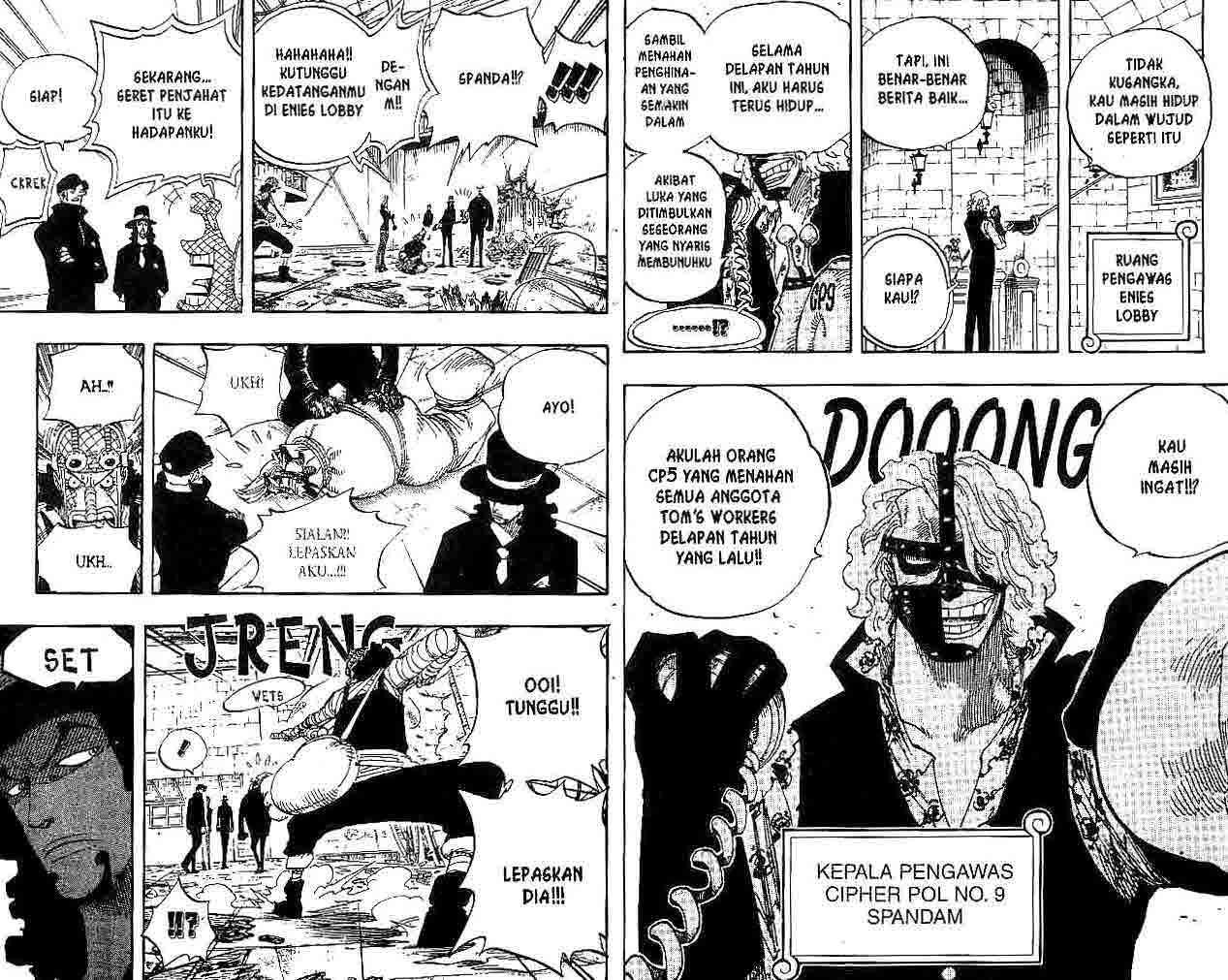 One Piece Chapter 358 Gambar 9