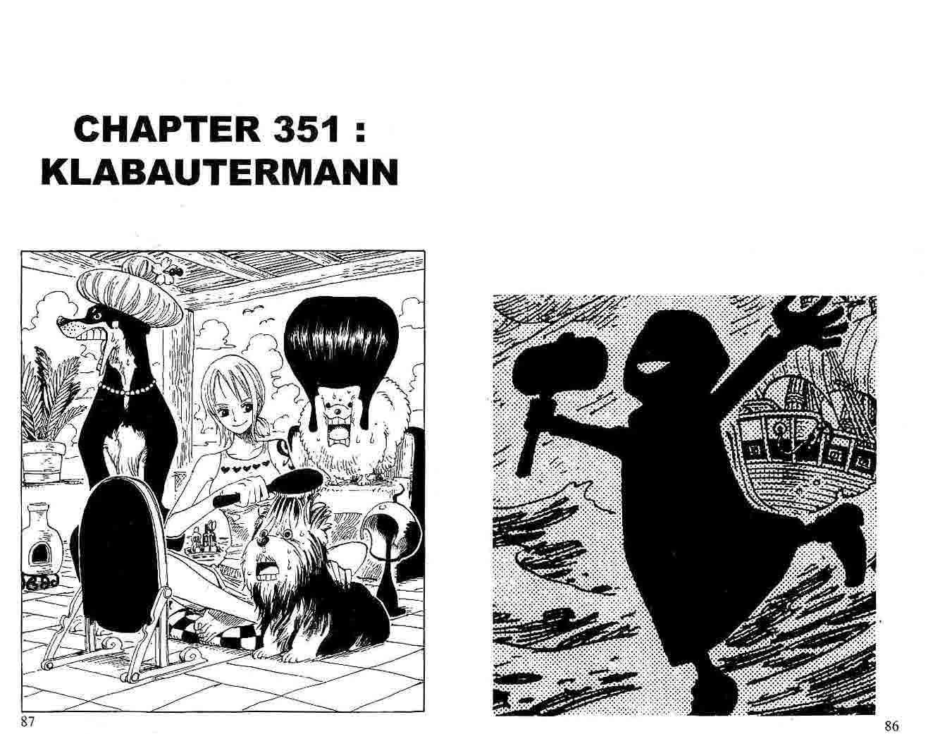 Komik One Piece Chapter 351 gambar nomor 1