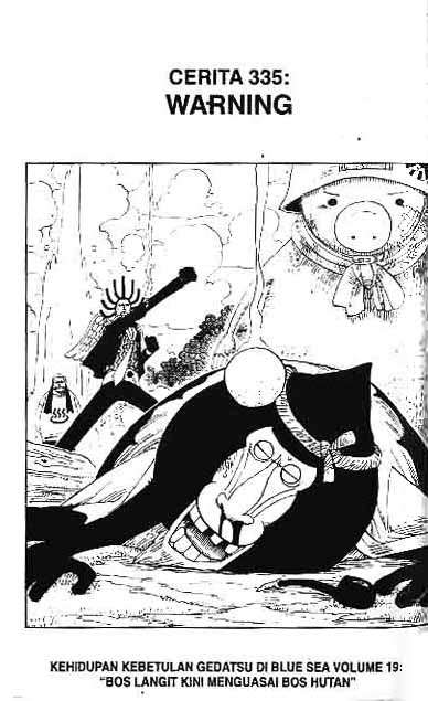 Komik One Piece Chapter 335 gambar nomor 1