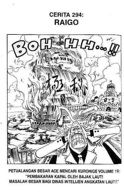 Komik One Piece Chapter 294 gambar nomor 1