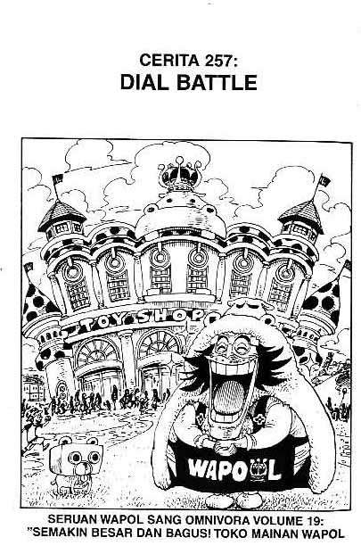 Komik One Piece Chapter 257 gambar nomor 1